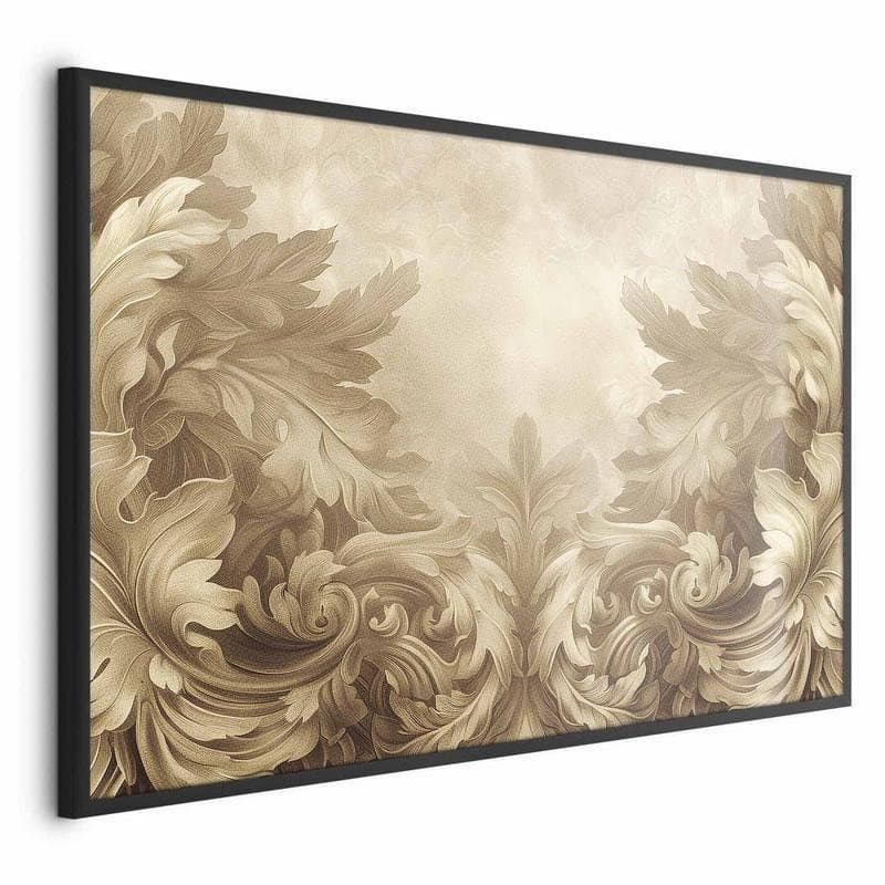 Poster - Carved Ornaments in Sepia Shades - 16