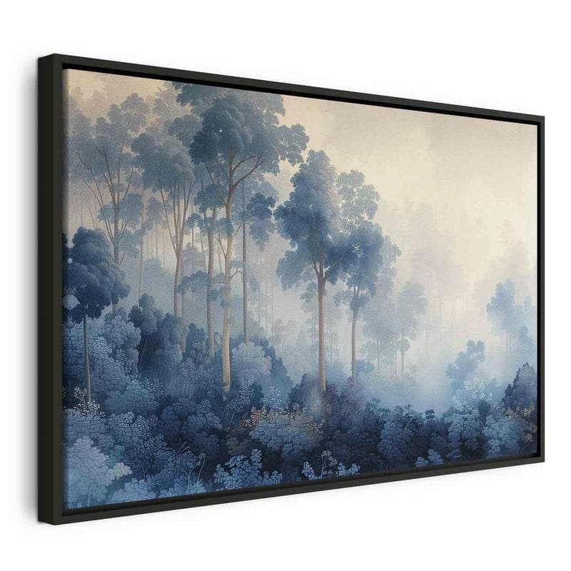 Quadro Foresta blu fatata - 21