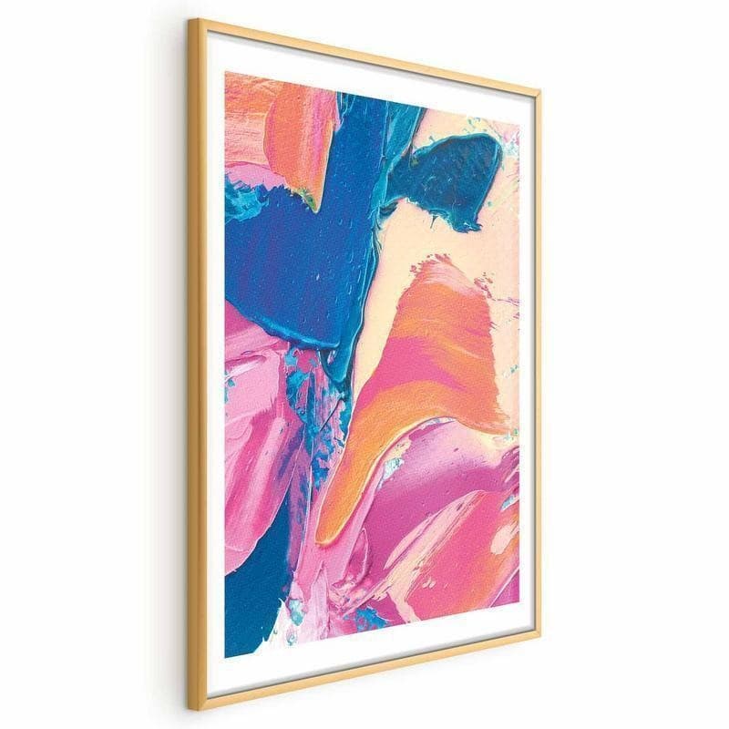 Poster - Colorful Expression - strong contrasts in an energetic composition - 16