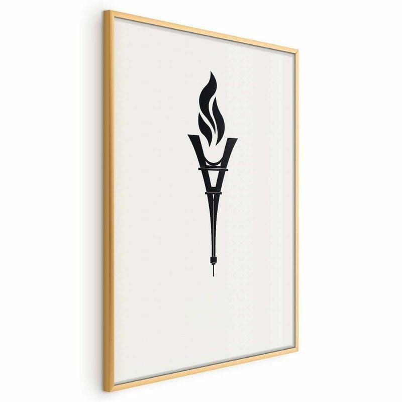 Poster - Torch Shaped Like the Eiffel Tower - 17