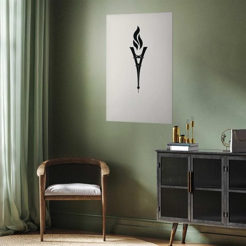 Poster - Torch Shaped Like the Eiffel Tower - 7