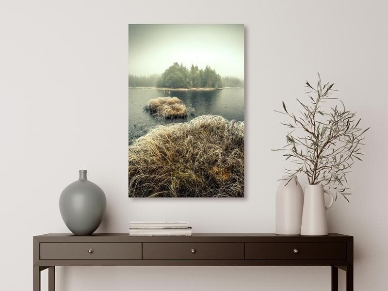Quadro - Autumn in the Wetlands (1 Part) Vertical - 2