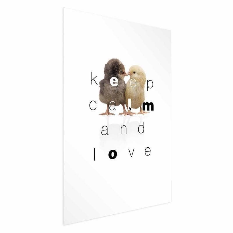 Poster - Keep Calm and Love - 16