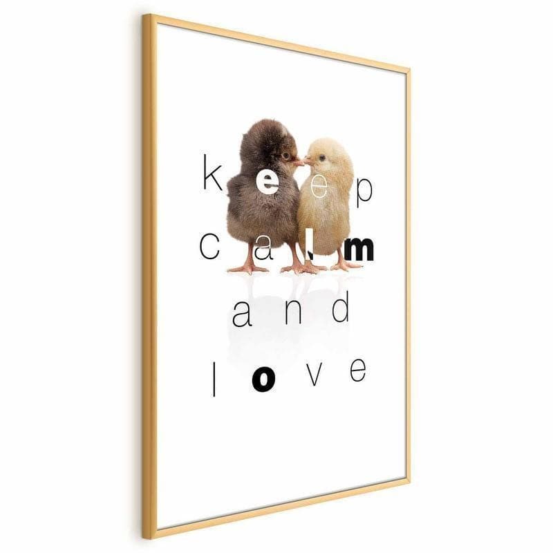 Poster - Keep Calm and Love - 18