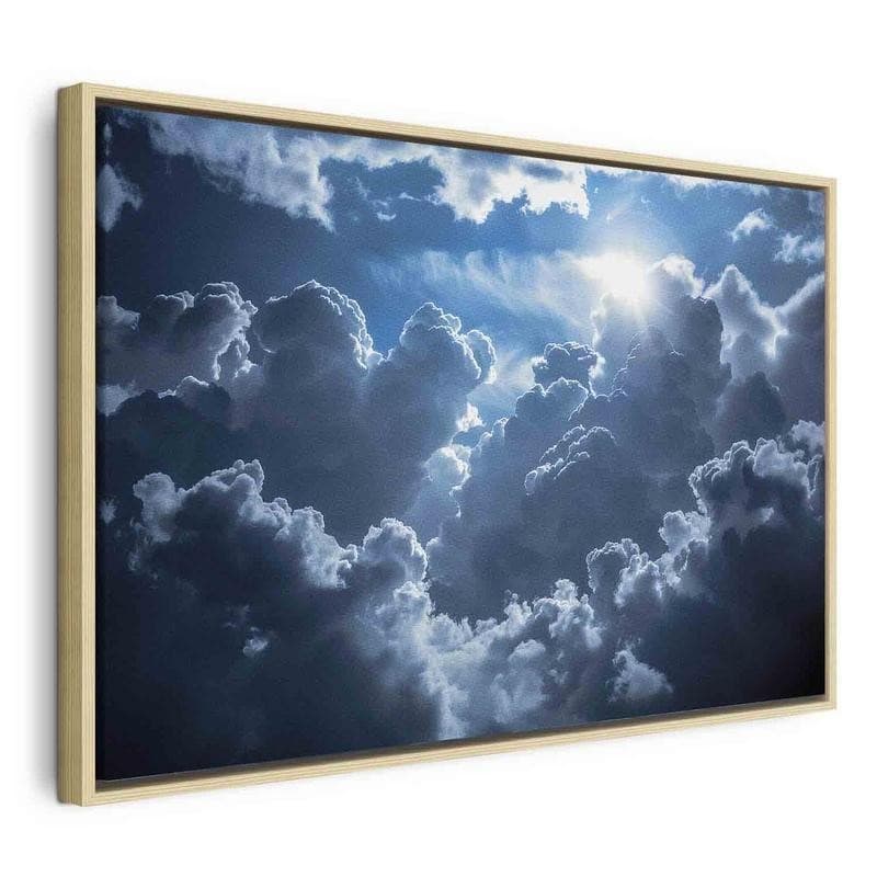 Quadro - Animated Scenery: The Sun Battling with Clouds - 21