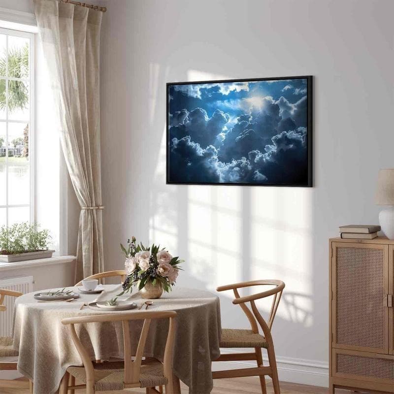 Quadro - Animated Scenery: The Sun Battling with Clouds - 12