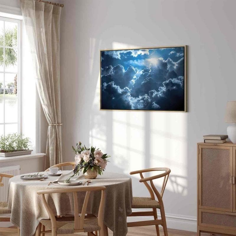 Quadro - Animated Scenery: The Sun Battling with Clouds - 13