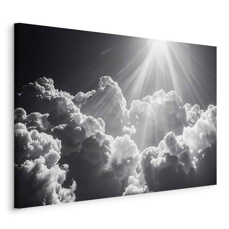 Quadro - Hope in the Clouds: Inspiring Rays of the Sun – Awaken Emotions - 20