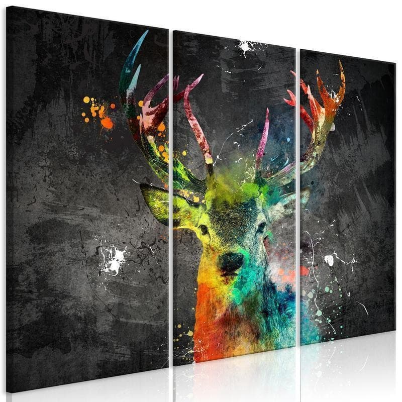 Quadro - Rainbow Deer (3 Parts) - 6