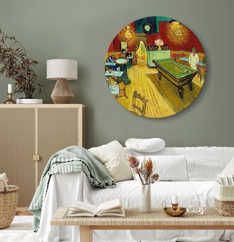 Quadro rotondo - The Night Café (Vincent van Gogh) - 2
