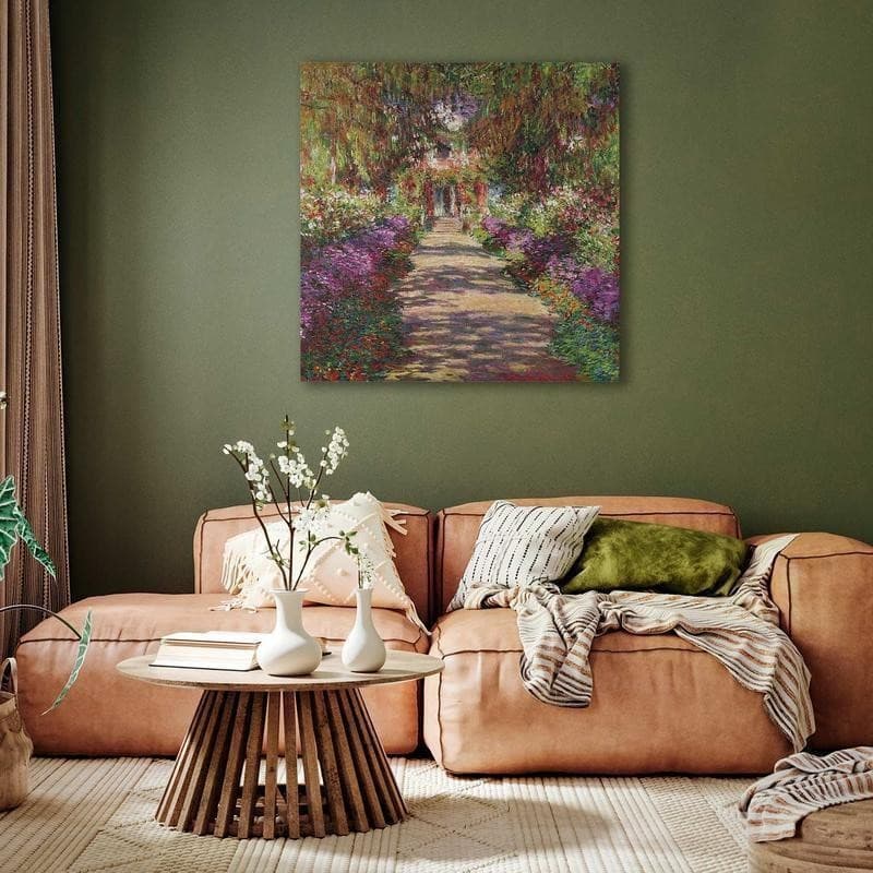 Quadro - Garden Path in Giverny - 3