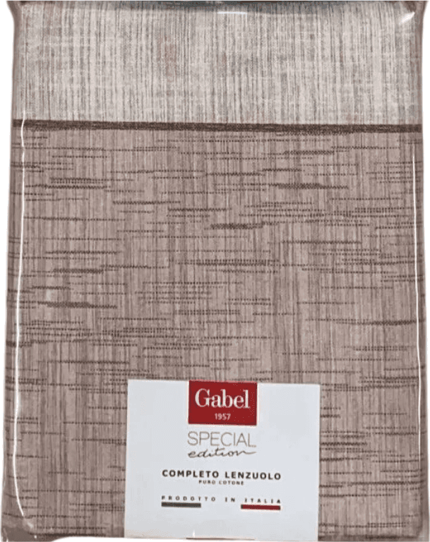 Lenzuola Gabel Terra in cotone tinta unita - 3