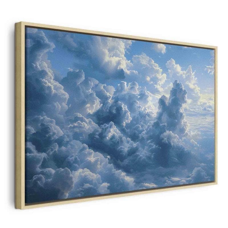 Quadro - Ocean in the Air: Waving Clouds Reflecting Morning Light - 20