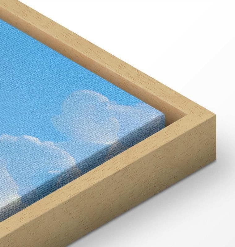 Quadro - Ocean in the Air: Waving Clouds Reflecting Morning Light - 15