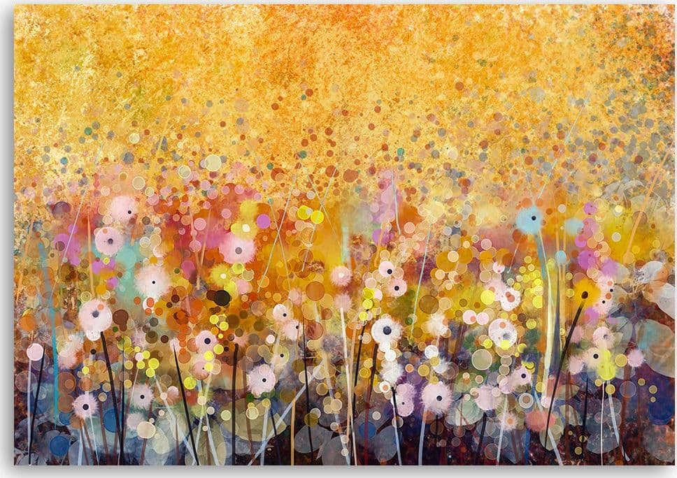 Quadro su tela, Flowers Meadow Nature - 3
