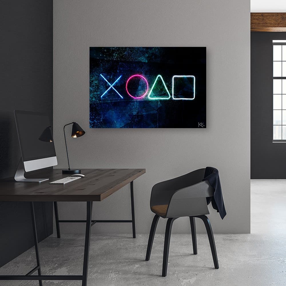 Quadro su tela, Console di gioco - 2