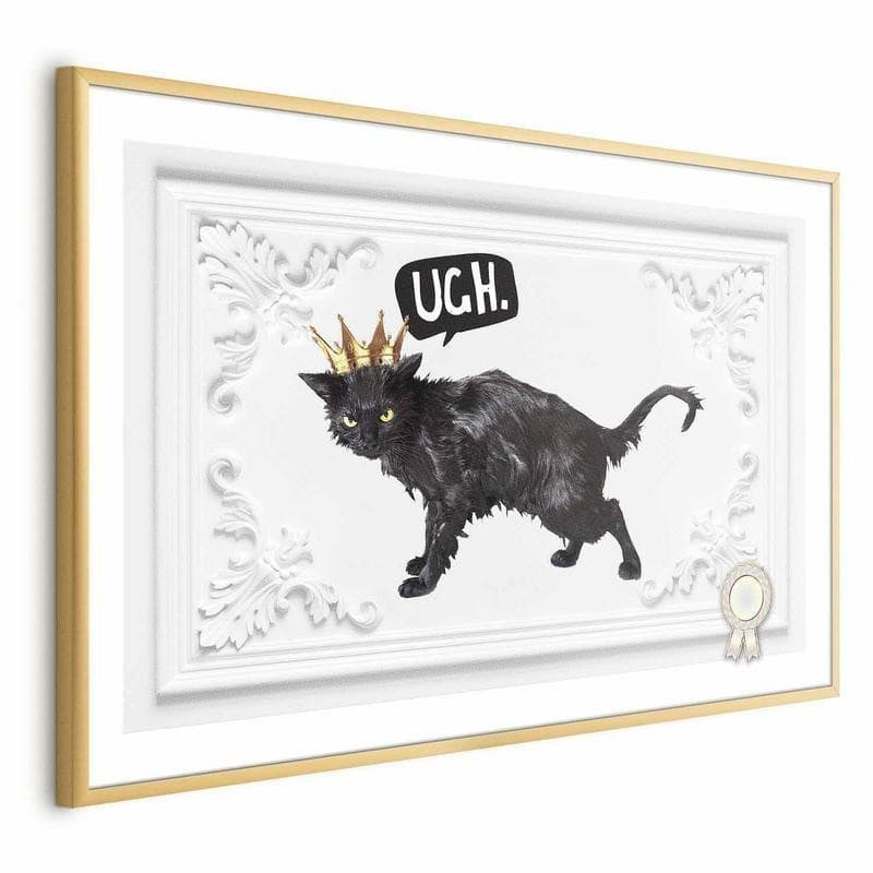 Poster - Cat with a Crown - 18