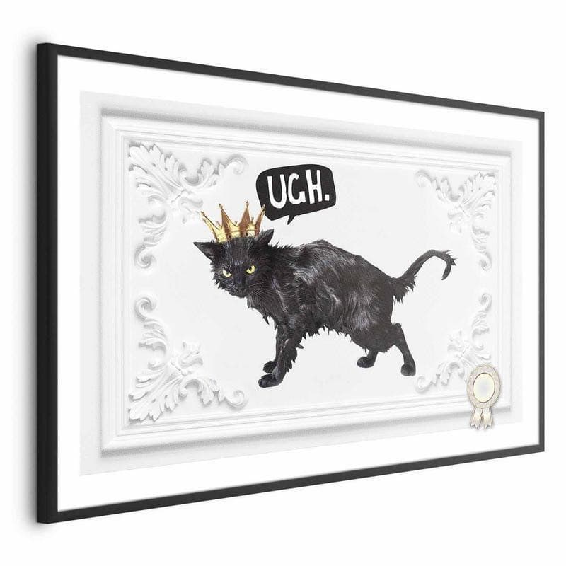 Poster - Cat with a Crown - 17