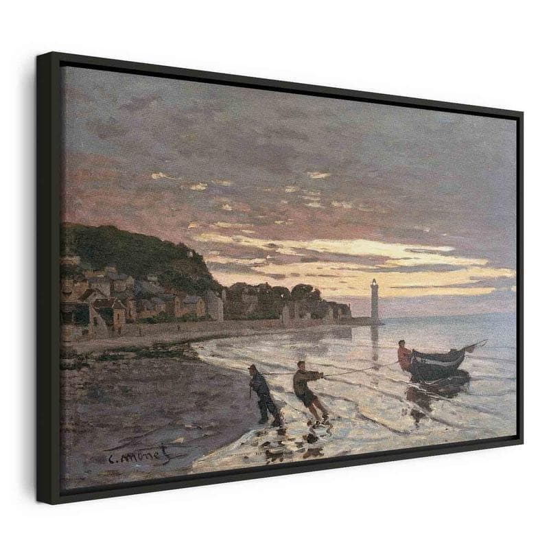 Quadro - Hauling a Boat Ashore, Honfleur - 22