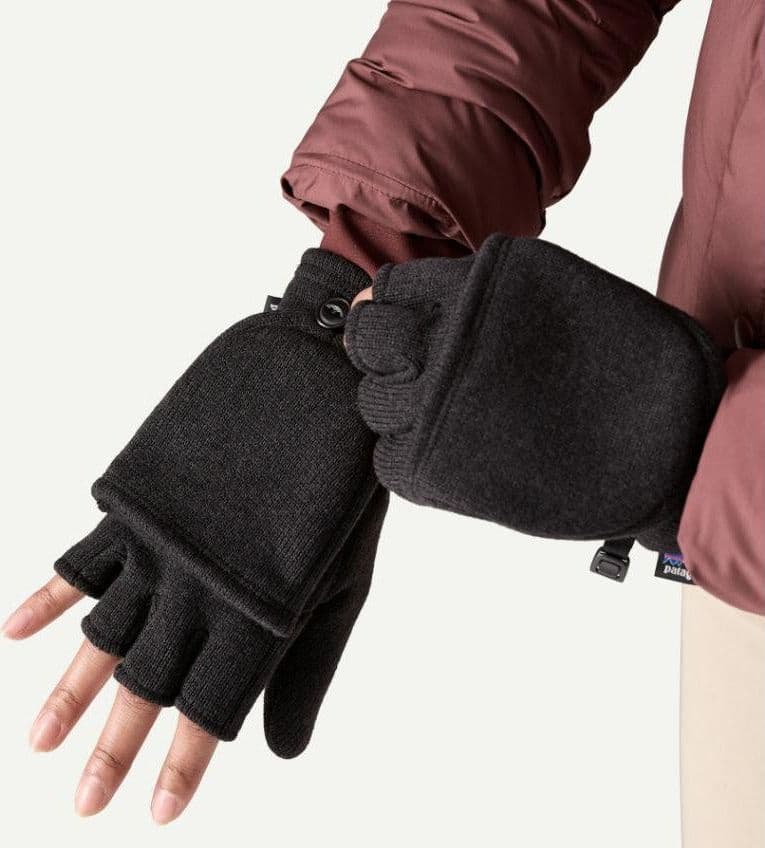 Guanti Patagonia Better Sweater Glovers Blk in Guanti Glad Store - Genova, commercioVirtuoso.it
