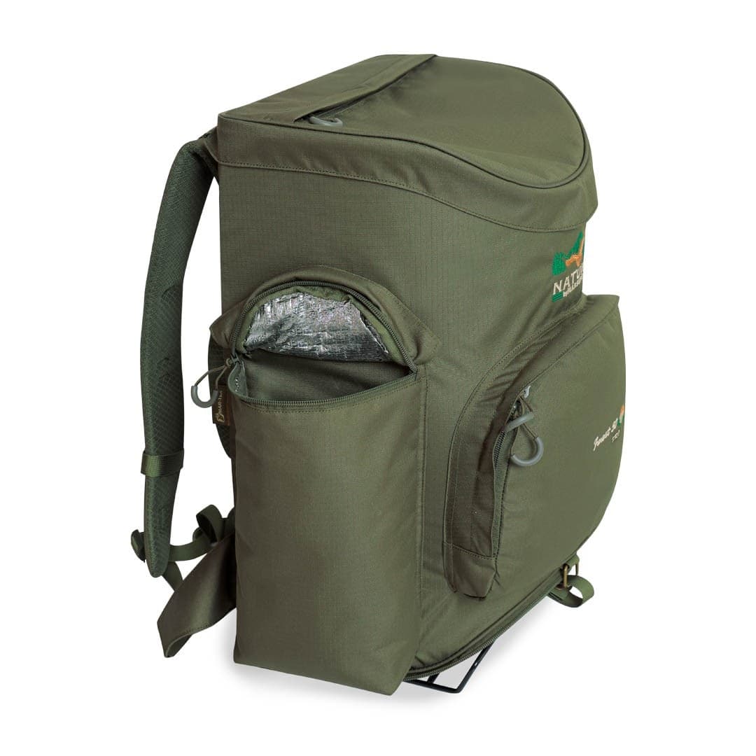 Marsupio Nuovo Forest PRO , Zaino Tecnico per Raccolta Funghi Unisex – Adulto, Verde, 50 - 7