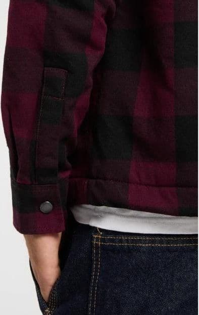 Camicia Dikies  Lined Sacramento Maroon in Camicie casual Glad Store - Genova, commercioVirtuoso.it