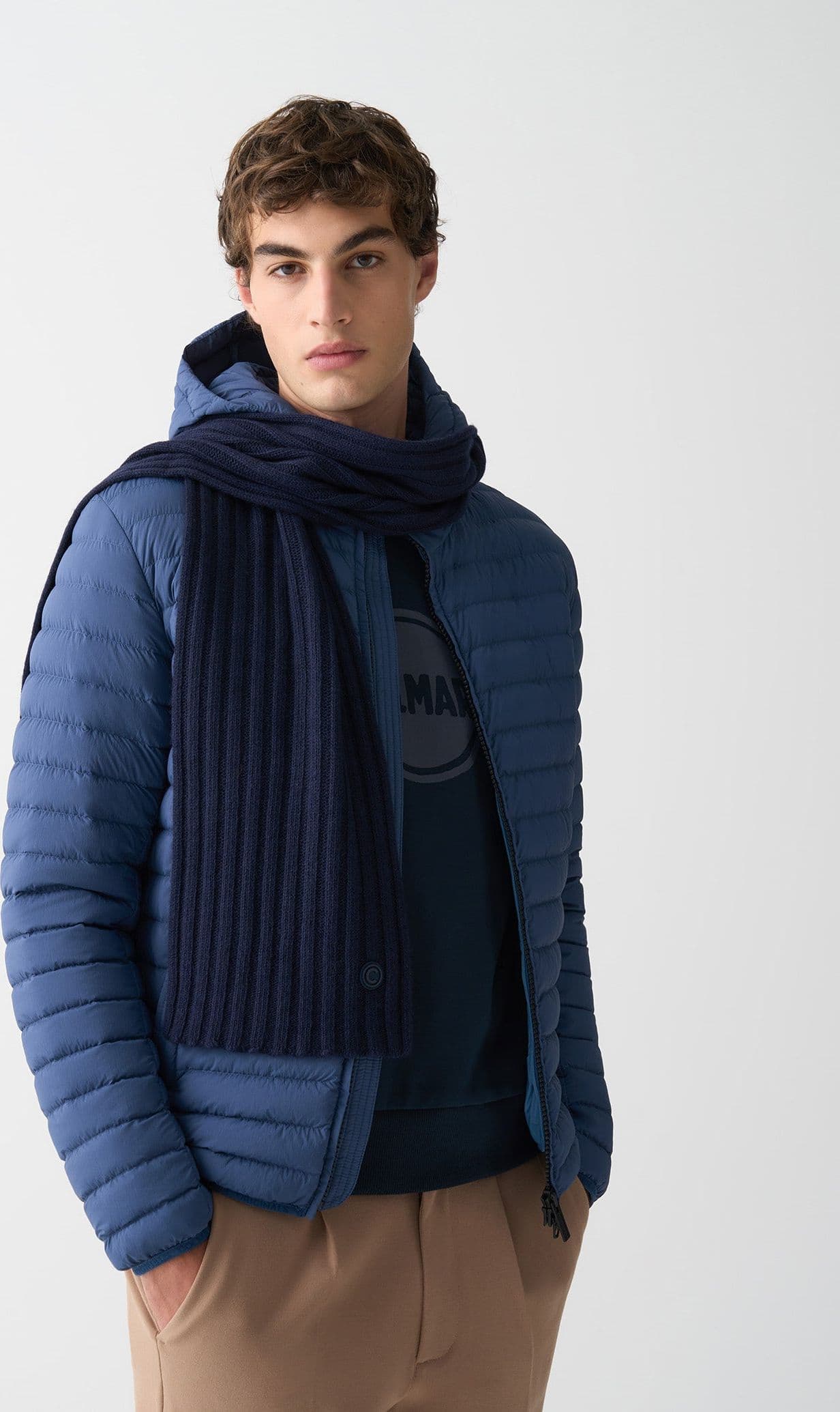 Colmar Sciarpa unisex a coste larghe in Sciarpe Broadway Red - Barletta, commercioVirtuoso.it