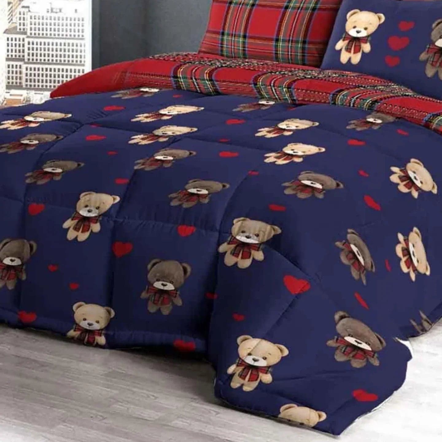 Trapunta Singola Daunex Orsachiotti 180×260 cm – Microfibra - 2