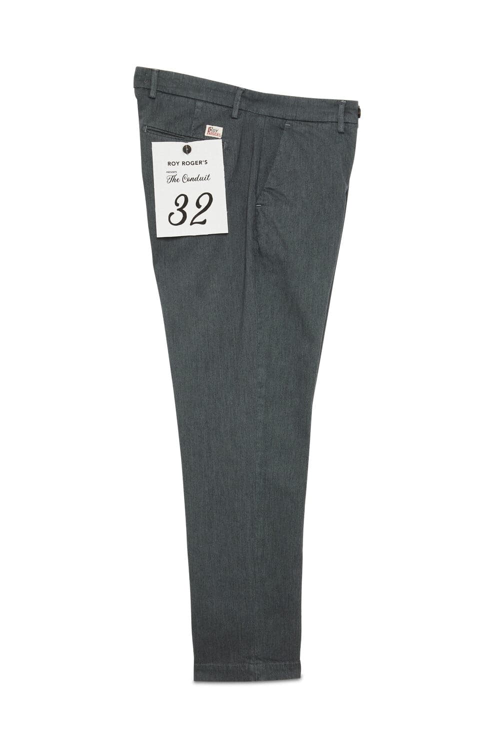 Roy Roger's Pantalone uomo chino conduit man melange RRU90120P4620112 C0052 - 4