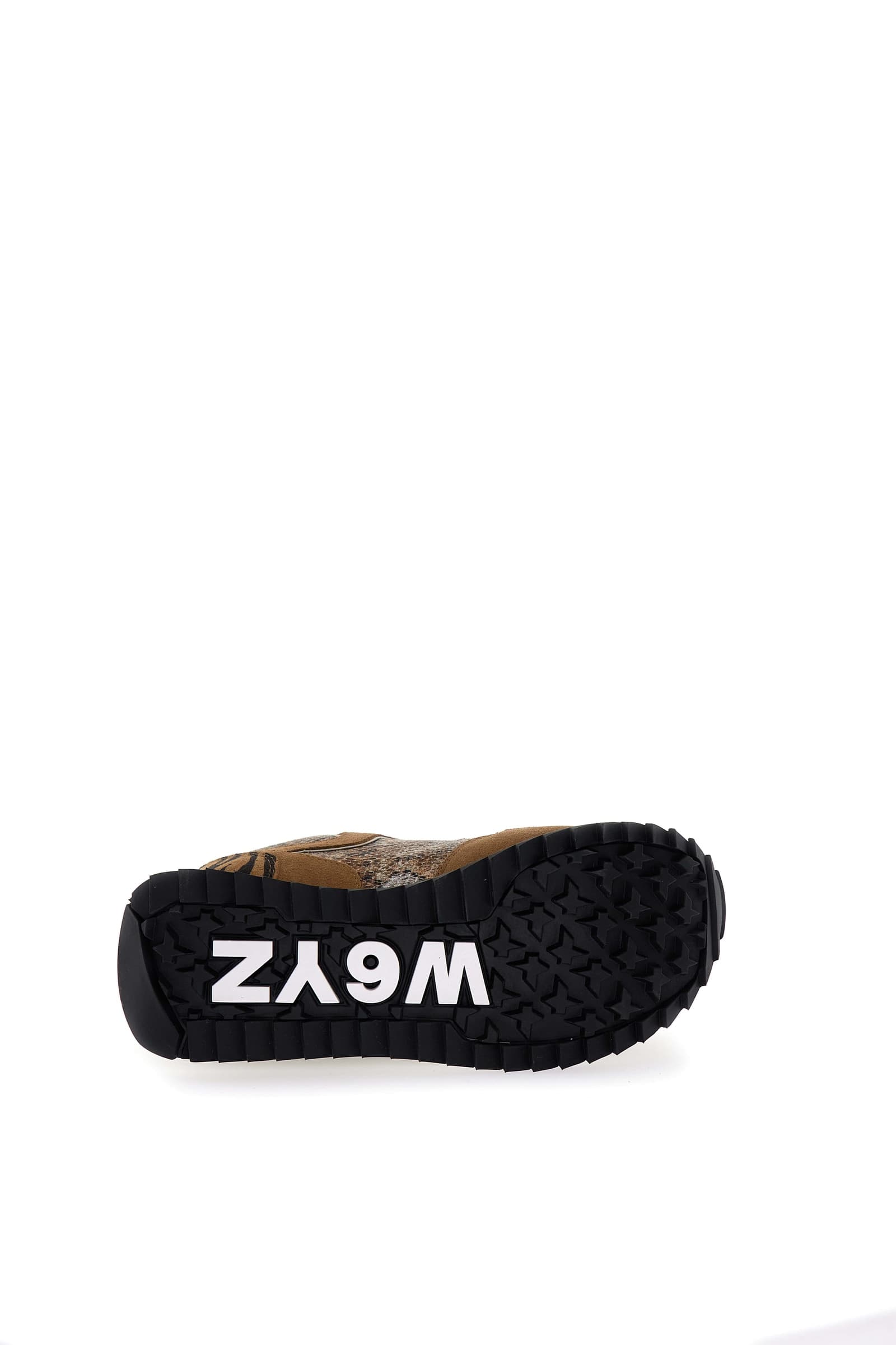 W6yz scarpe donna Home  DEVA W. - Sneakers in tessuto tecnico e suede - Brown/black/dark brown 2017405411D33 in Sneaker casual Broadway Red - Barletta, commercioVirtuoso.it