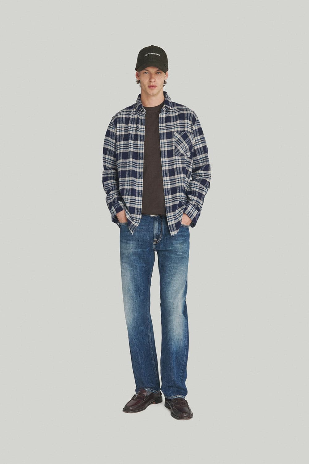 Roy Roger's jeans uomo Cult wide Re-search denim bill 100% cotone in Jeans Broadway Red - Barletta, commercioVirtuoso.it