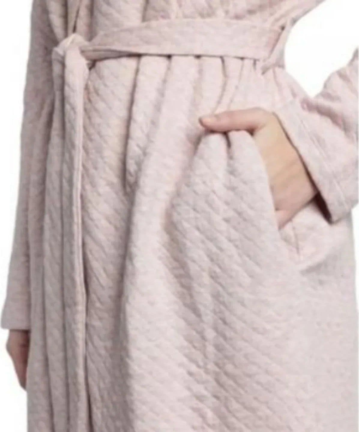 Vestaglia Donna Admas 67241 – Caldo Cotone Trapuntato Invernale con Cintura - 2