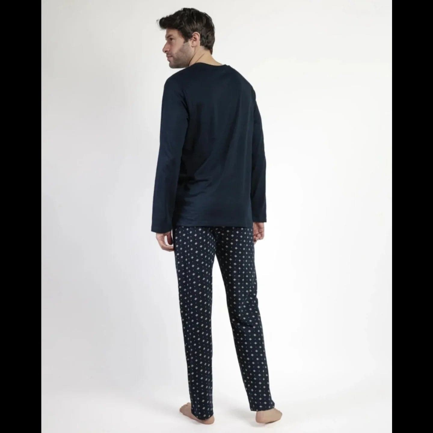 Pigiama Uomo Admas 63771 – Autunno/Inverno – Caldo Cotone e Stile Elegante - 3