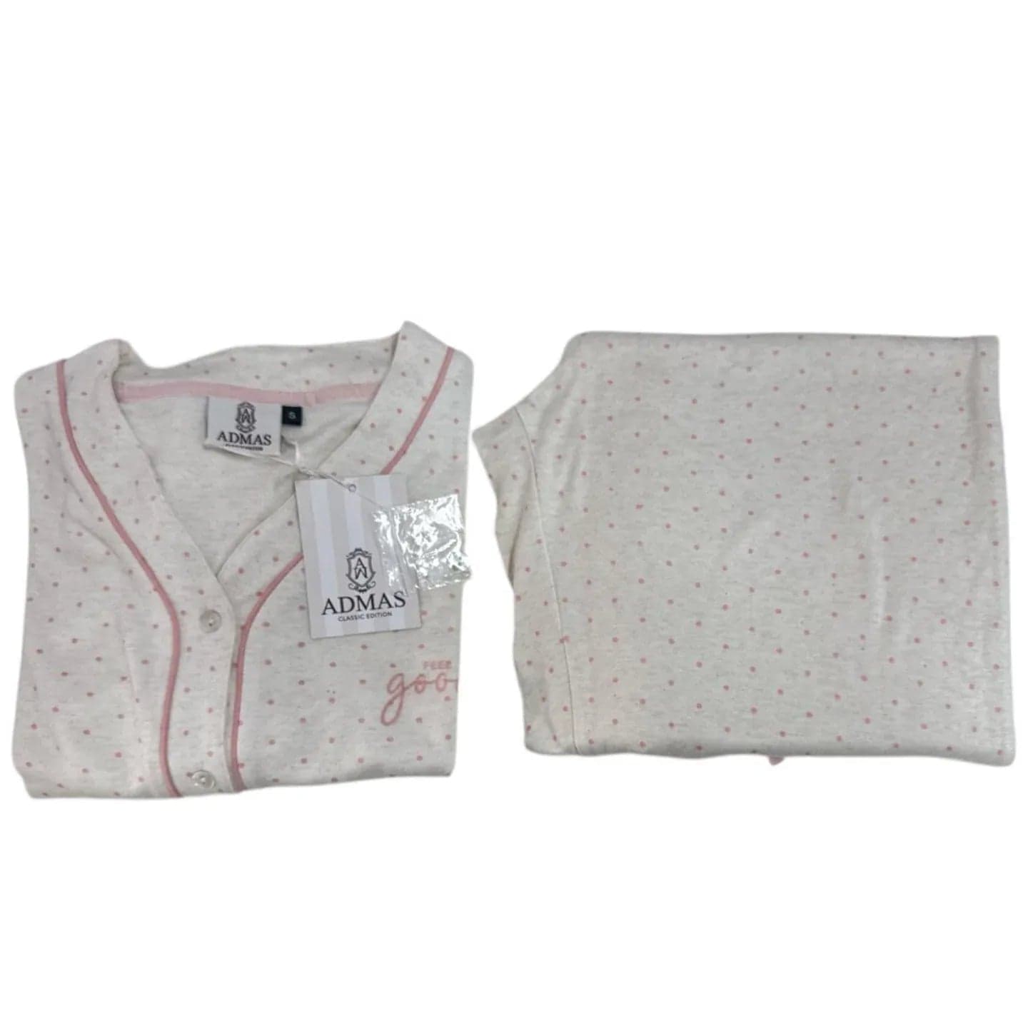 Pigiama Donna Admas Classic – Luxury Edizione Limitata – Camicia Aperta e Pantalone Lungo - 2