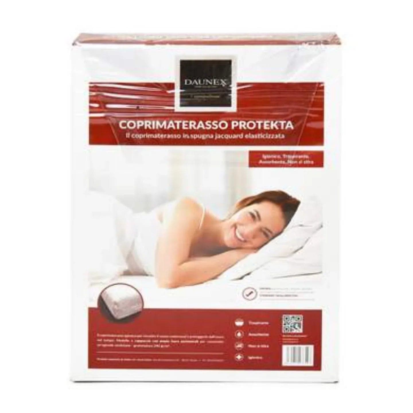 Coprimaterasso Daunex Protekta 130×200+30 cm – 1 Piazza e Mezza - 2