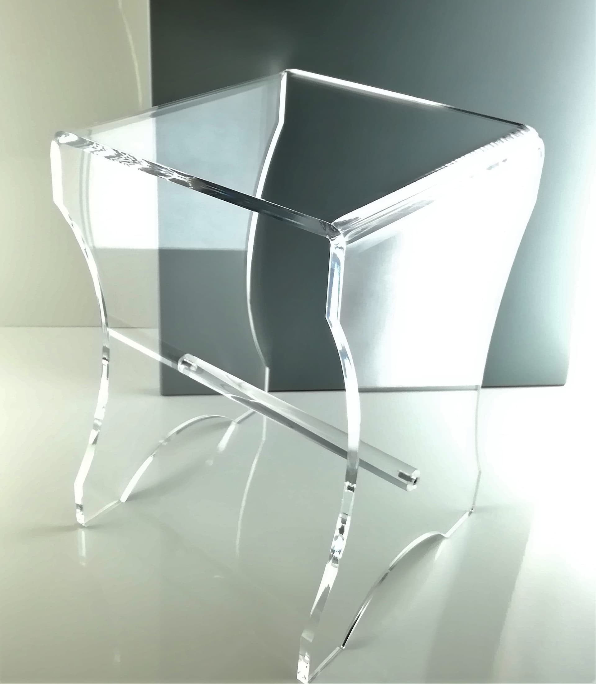 Sgabello da bagno in plexiglas - complementi bagno - 3