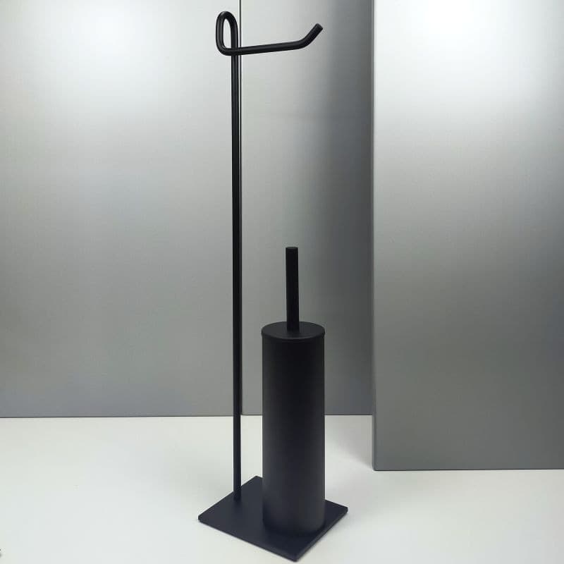 Piantana bagno acciaio inox AISI304 verniciato - piantane bagno - 3