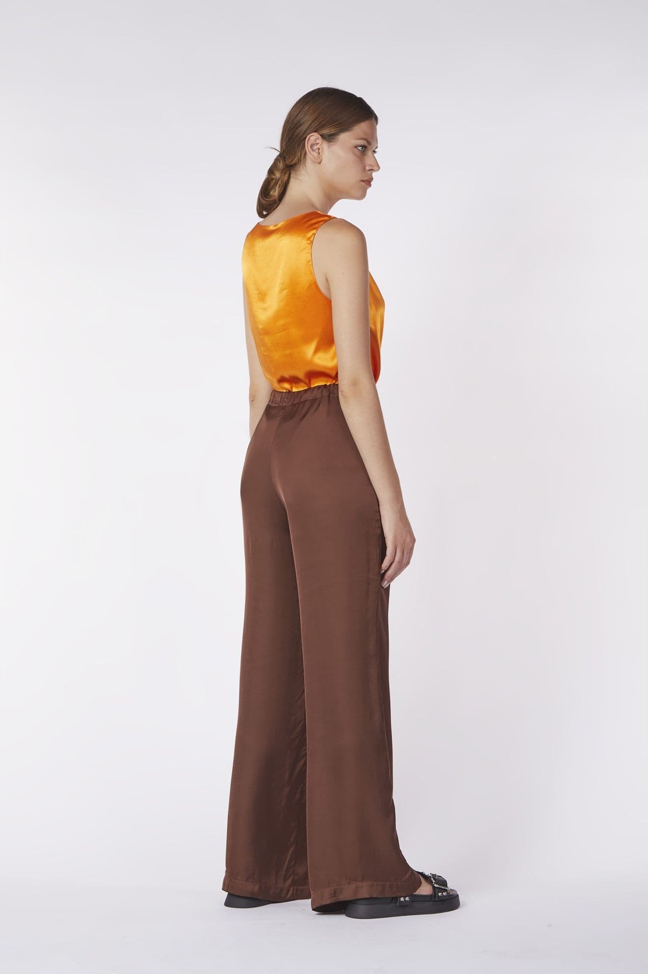 PANTALONE PALAZZO CON COULISSE - 2