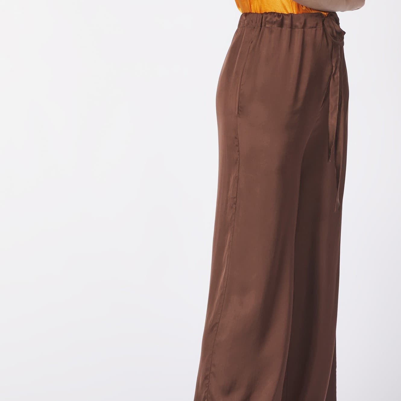 PANTALONE PALAZZO CON COULISSE - 3