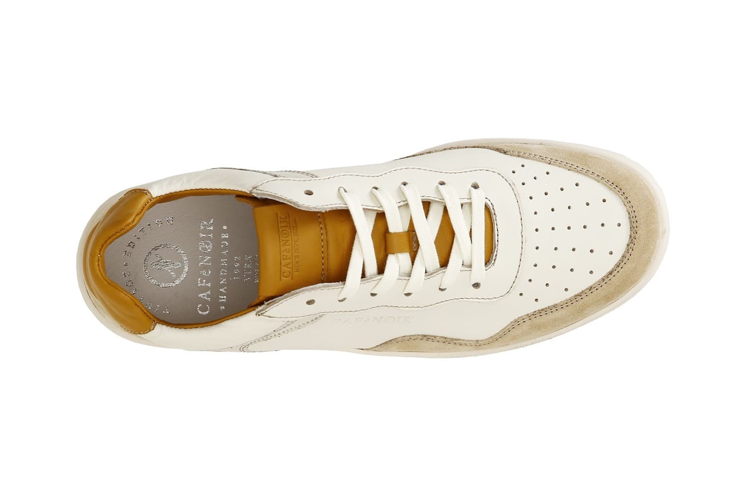 SCARPA IN PELLE E PELLE SCAMOSCIATA ALLACCIATA MULTICOLOR - 9