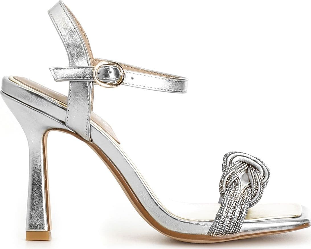 SANDALO DOPPIO NODO CON STRASS - 7