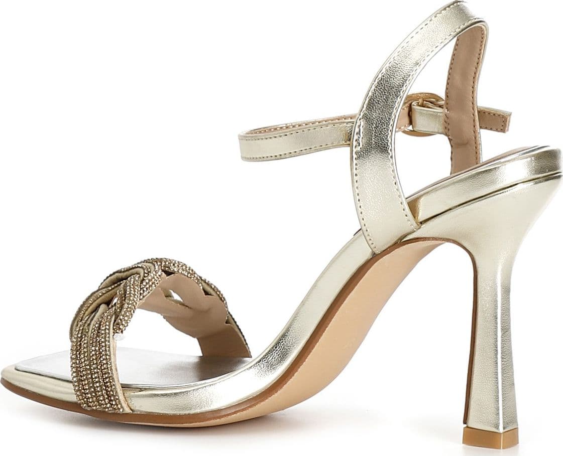 SANDALO DOPPIO NODO CON STRASS - 3