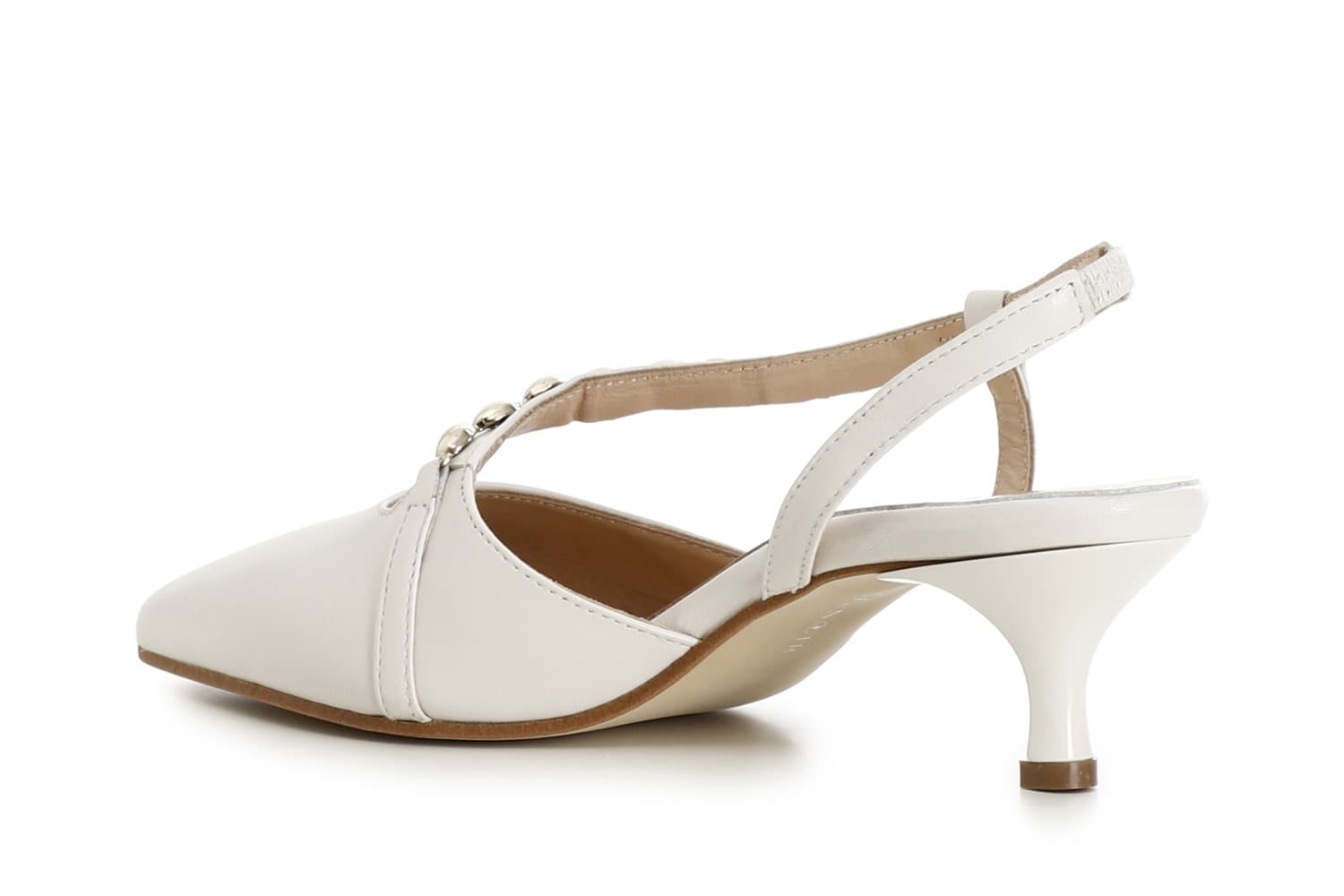 SCARPE IN PELLE ASIMMETRICHE CON ACCESSORIO - 4