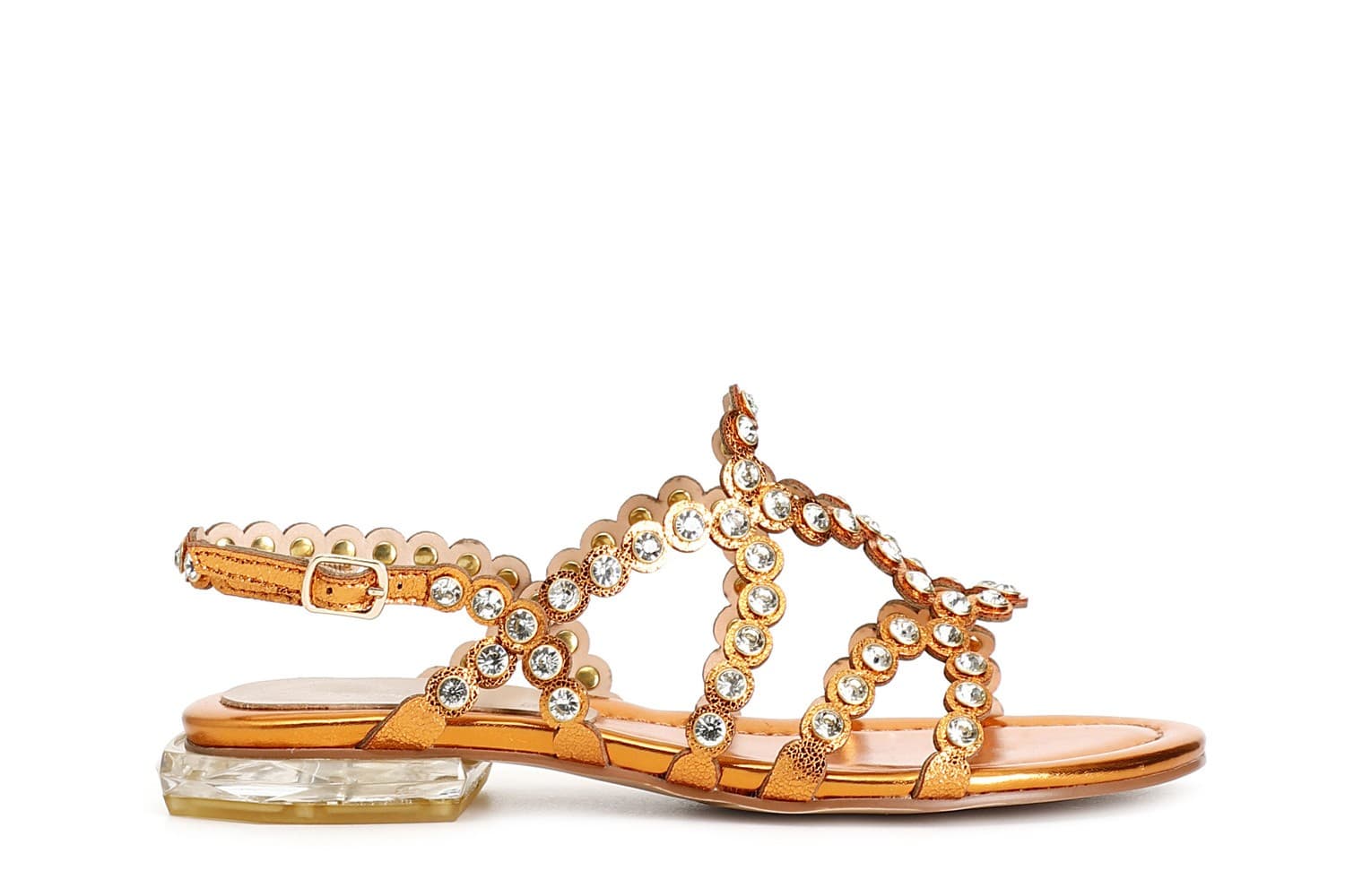 SANDALO CON STRASS - 17