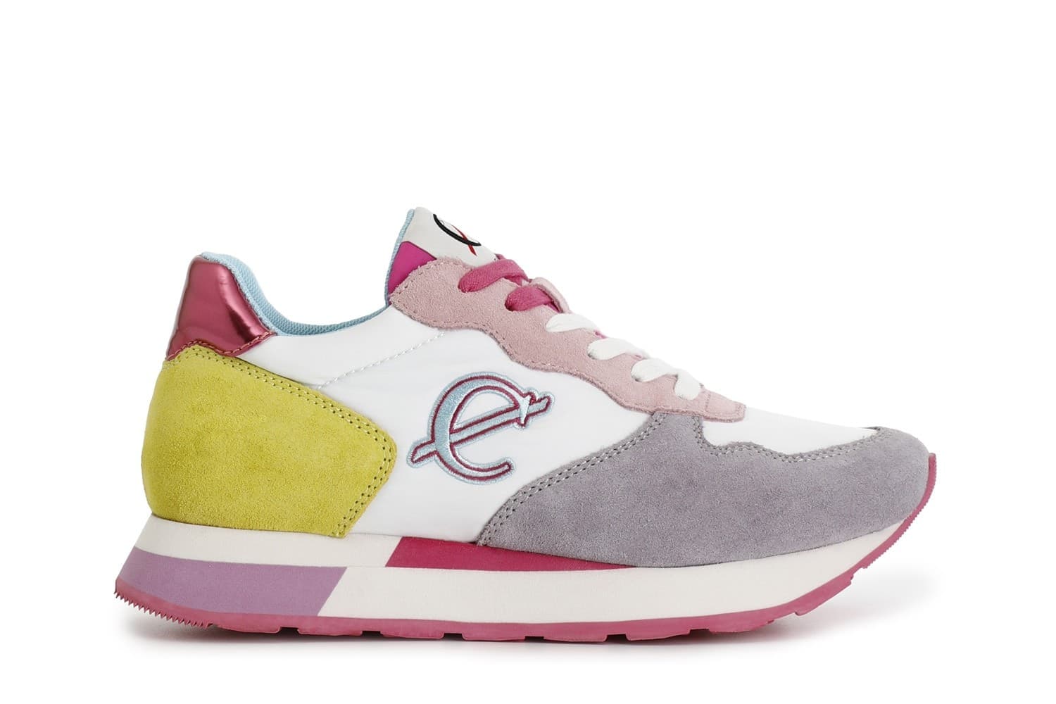 SNEAKERS IN PELLE SCAMOSCIATA E TESSUTO - 16