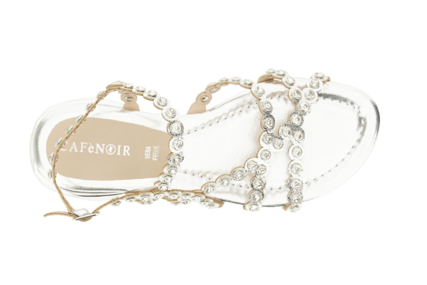 SANDALO ASIMMETRICO CON STRASS - 9