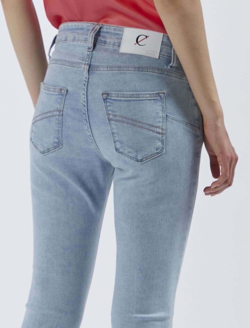 DENIM CROPPED FLARE - 3