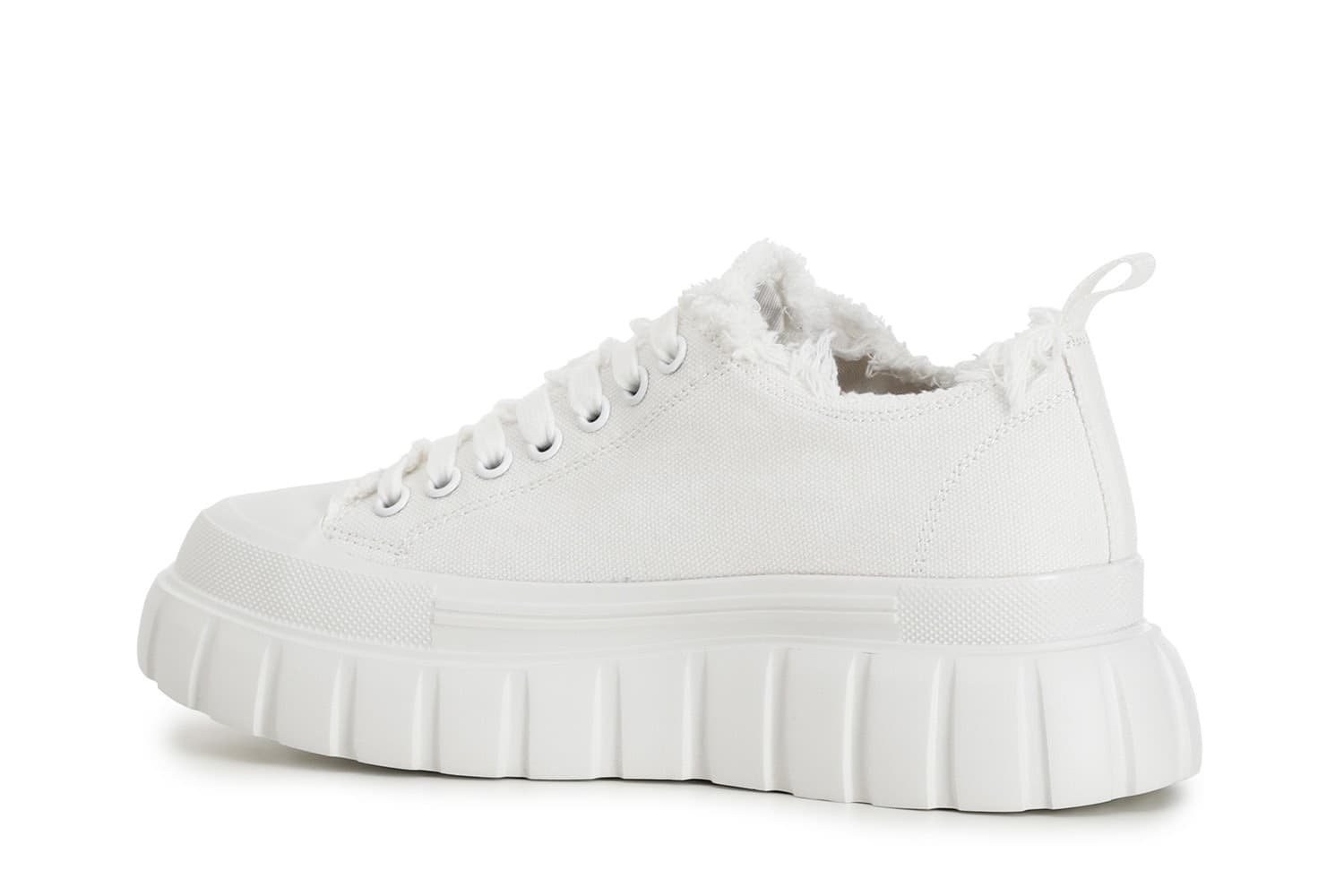 SNEAKERS ALLACCIATE IN TESSUTO CON FRANGE - 11
