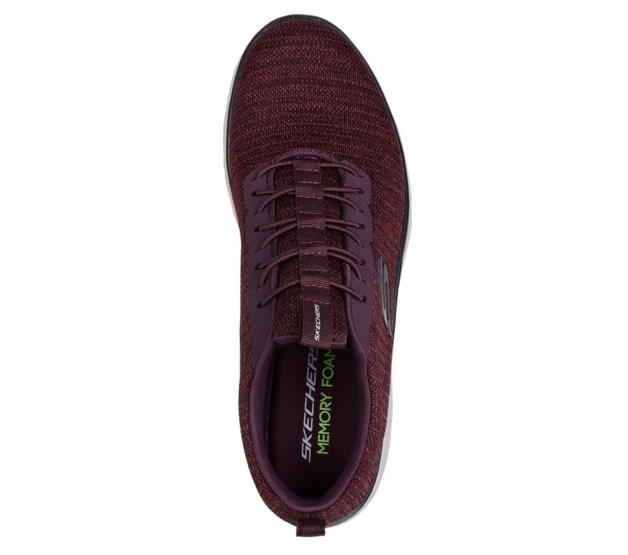 Skechers Summits - Sorenz 232697 BUBKBURG – Men's Black/Burgundy Sneakers - 3