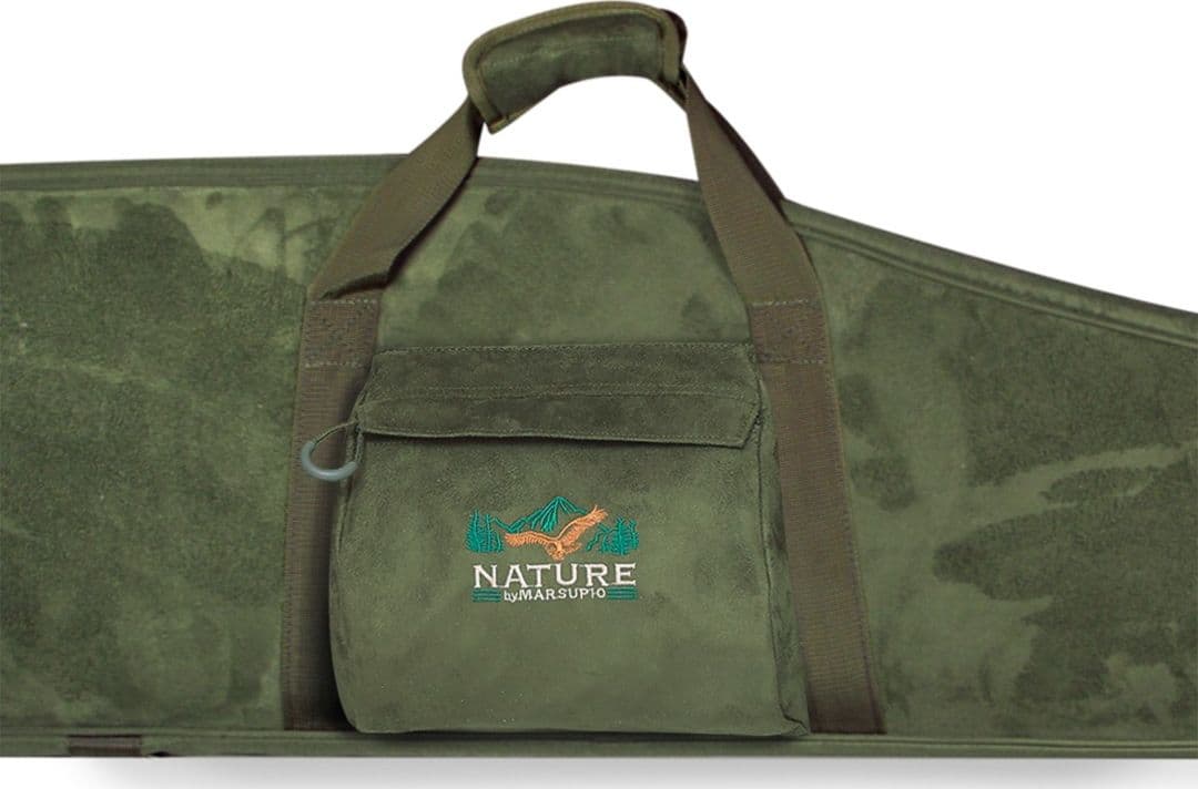 Marsupio Fodero Porta Carabina Suede PC PRO,Verde 120 Cm - 4